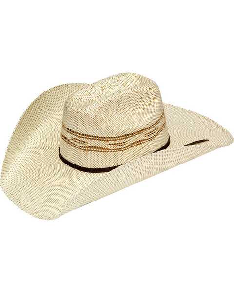 Twister Straw Cowboy Hat, Natural, hi-res