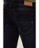 Howitzer Men's Cortez Patriot Dark Wash Stretch Straight Jeans , Dark Wash, hi-res