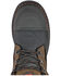 Image #6 - Hoss Men's Tough 6" Lace-Up Waterproof Work Boots - Composite Toe, Brown, hi-res