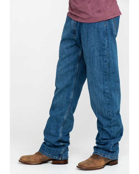 Image #3 - Wrangler 20X Men's Admiral Blue Relaxed Competition Bootcut Jeans  , , hi-res