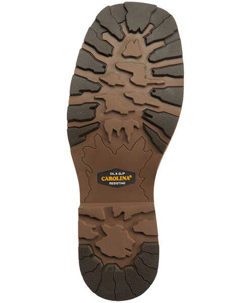 Image #6 - Carolina Men's Girder Western Work Boots - Composite Toe, Brown, hi-res