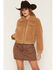 Image #1 - Levi's Women's Sherpa Jacket, Chestnut, hi-res