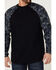 Image #3 - Cody James Men's FR Camo Long Sleeve Work T-Shirt, Navy, hi-res