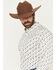 Image #2 - Cody James Men's Horizon View Southwestern Geo Print Long Sleeve Button-Down Stretch Western Shirt, Ivory, hi-res
