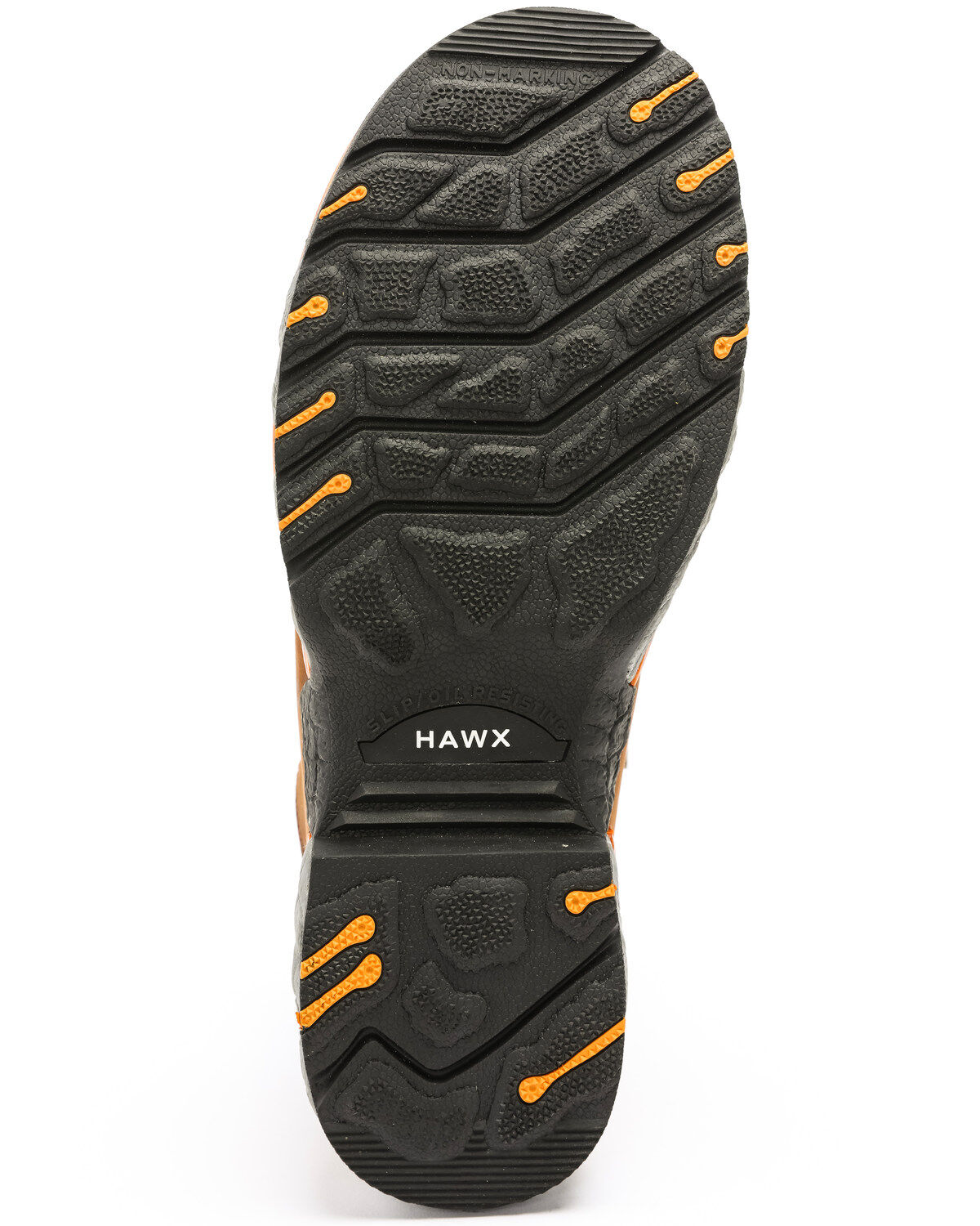 Image #7 - Hawx Men's 6" Legion Work Boots - Soft Toe, Brown, hi-res