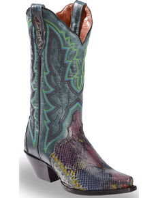 dan post women's python boots