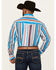 Image #4 - Wrangler Men's Vintage Brushpopper Striped Long Sleeve Snap Western Shirt, , hi-res