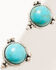 Image #7 - Shyanne Women's Turquoise Cross 6pc Cross Earring Set, Silver, hi-res