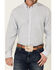 Cody James Core Men's Positive Dobby Stripe Long Sleeve Button Down Western Shirt , White, hi-res