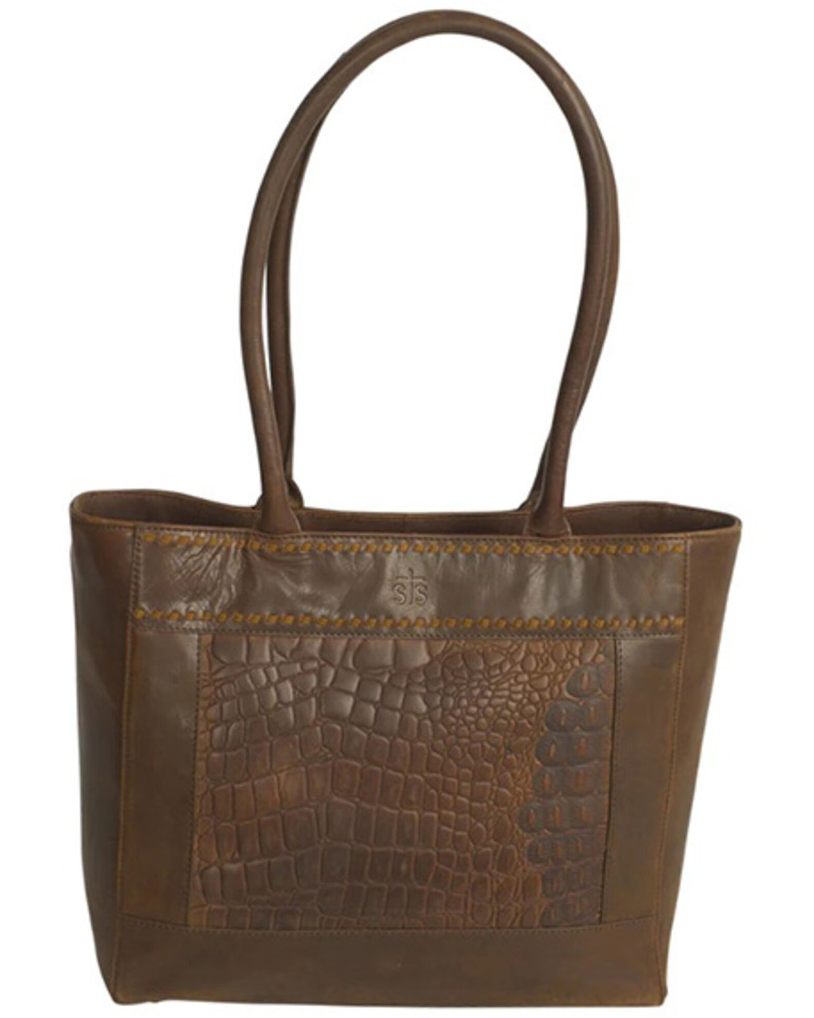Croc print tote bag best sale
