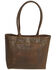 Image #1 - STS Ranchwear By Carroll Women's Catalina Crocodile Print Tote, Brown, hi-res