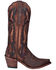 Image #2 - Dan Post Women's Lauryn Western Boots - Snip Toe, Brown, hi-res