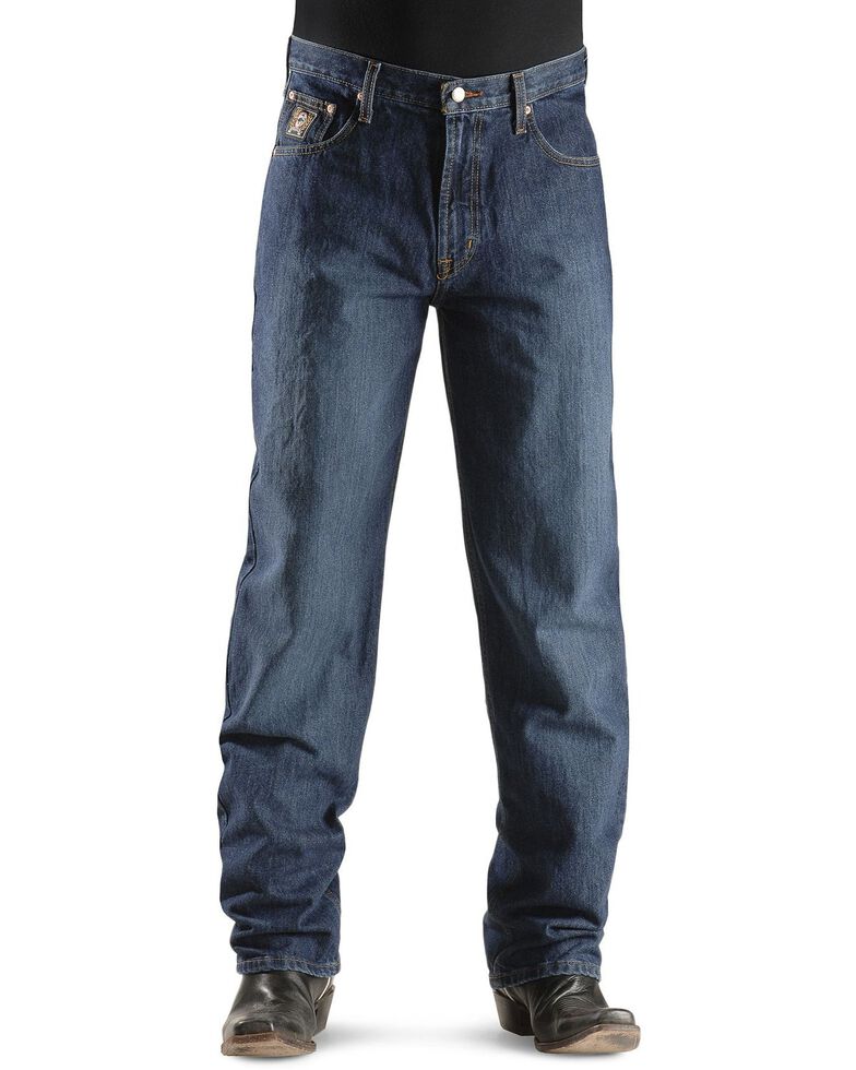 Cinch Men's Black Label Relaxed Fit Stonewash Jeans | Boot ...