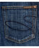 Image #2 - Stetson Women's 816 Classic Dark Wash Slim Fit Low Rise Bootcut Jeans, , hi-res