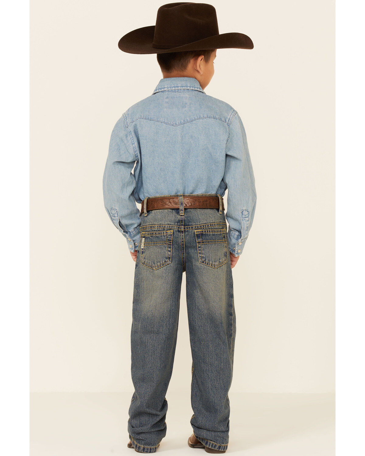 Image #2 - Cinch Little Boy's Low Rise Slim Fit Jeans, , hi-res