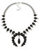 Image #1 - Lainey Wilson Women's Stone Squash Blossom Necklace, Black, hi-res