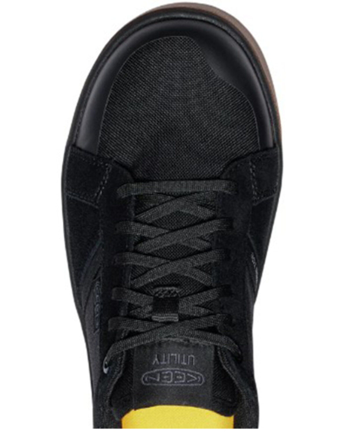 Image #4 - Keen Men's Kenton Work Shoes - Carbon Fiber Toe, Black, hi-res