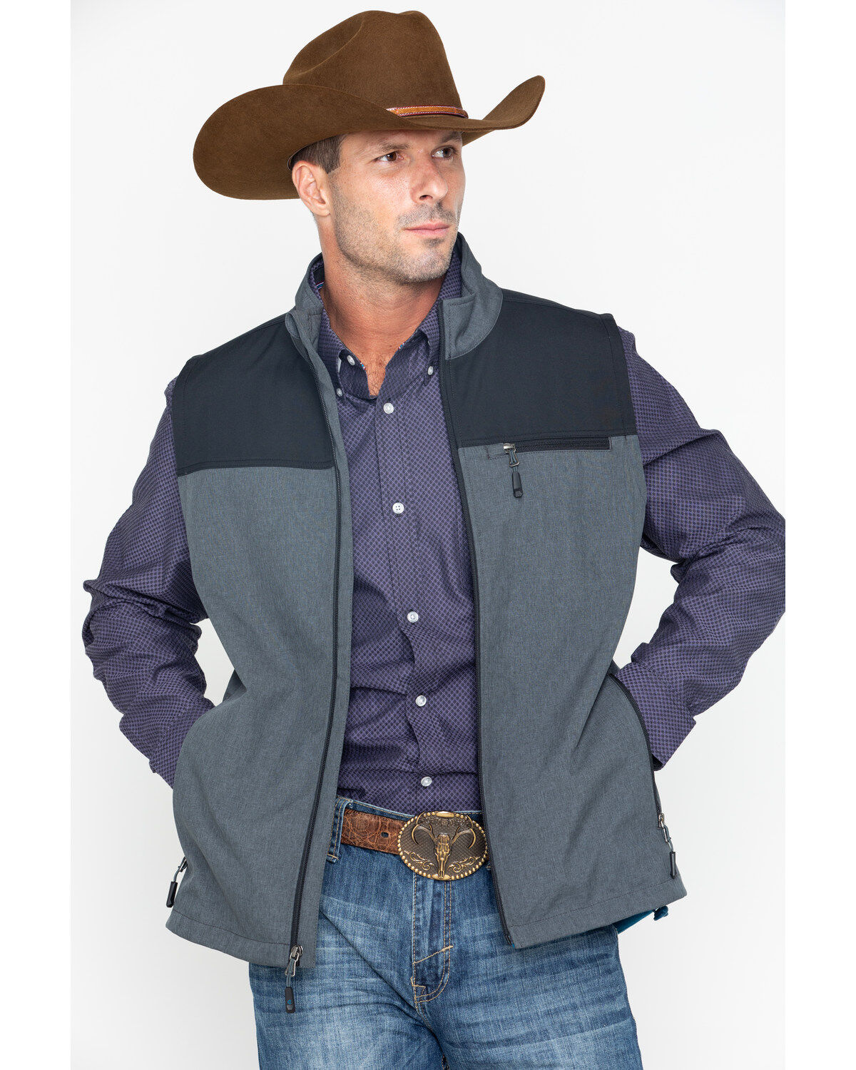 Image #1 - Cody James Core Men's Rightwood Bonded Vest, , hi-res