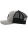 Hooey Women's Rope Like A Girl Patch Mesh Back Trucker Cap, Grey, hi-res