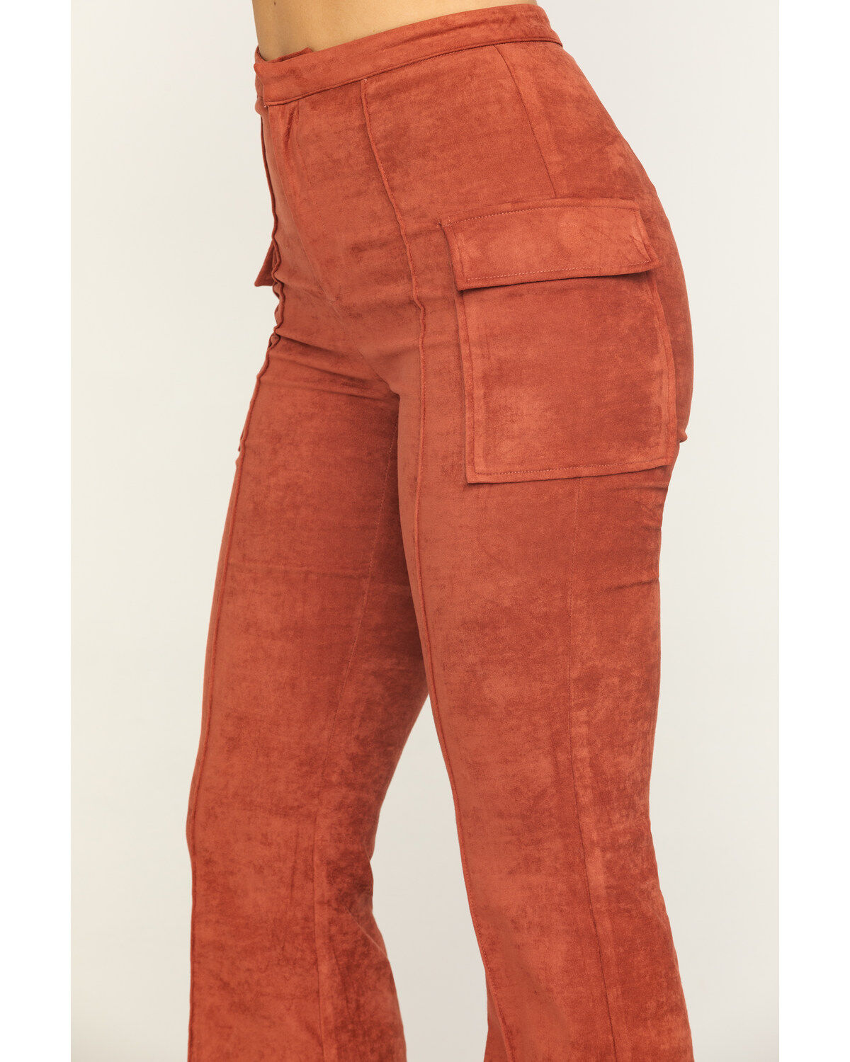 cargo flare pants