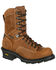 Image #1 - Georgia Boot Men's Comfort Core Waterproof Logger Boots - Composite Toe, Brown, hi-res