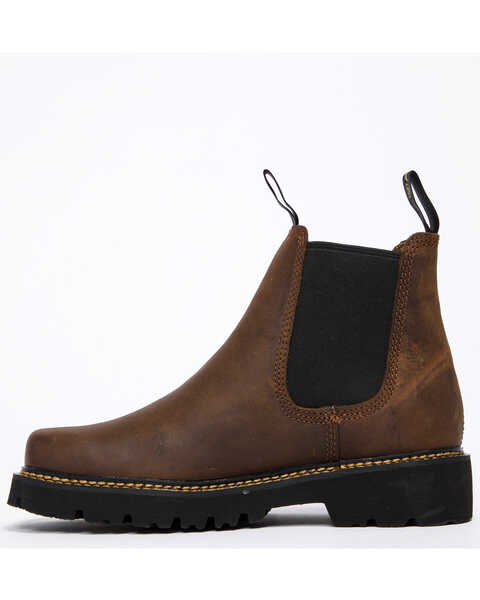 Image #3 - Ariat Men's Spot Hog Distressed Brown Boots - Square Toe, , hi-res