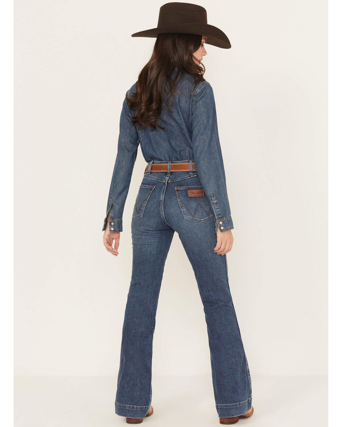 Product Name:  Wrangler Women's Retro High Rise Bailey Trouser Stretch Denim Jeans
