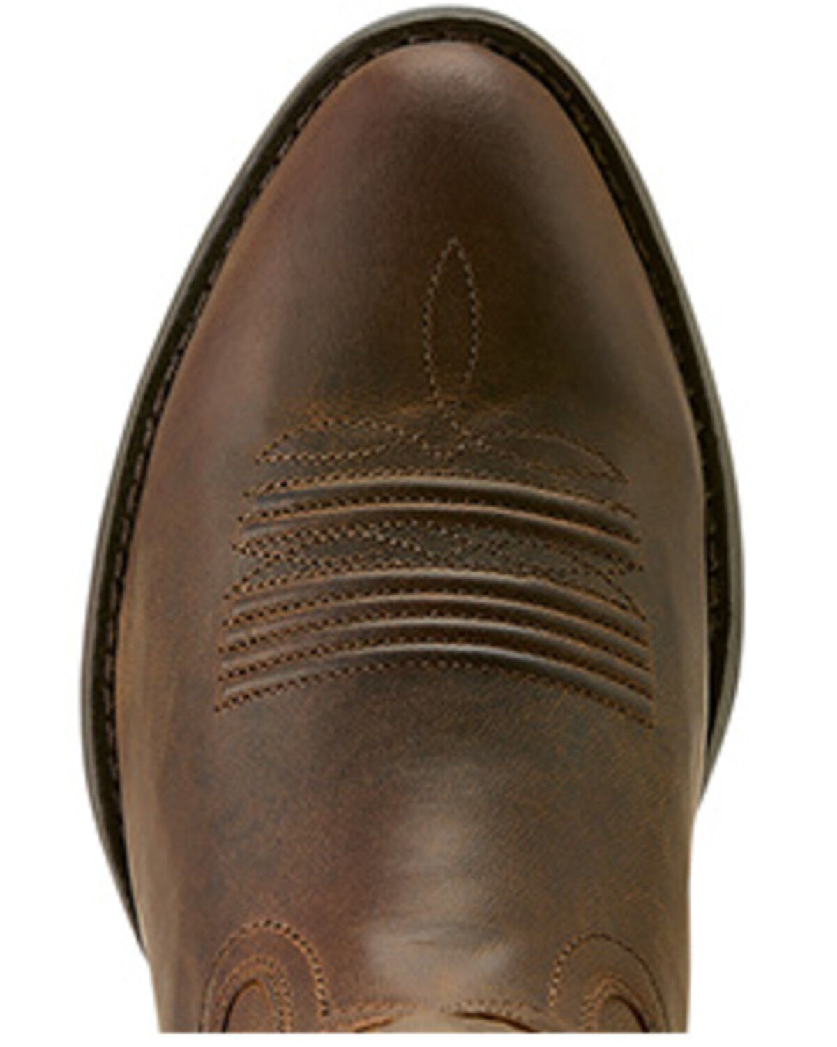 Image #4 - Ariat Women's Heritage Retro Performance Western Boots - Round Toe, Brown, hi-res