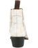 Image #5 - Smoky Mountain Women's Grace Western Boots - Round Toe, White, hi-res