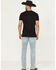 Image #3 - Cody James Men's Cyclone Wash Jackson Slim Straight Stretch Denim Jeans, Light Wash, hi-res