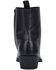 Laredo Men's Side Zipper Western Boots - Round Toe, Black, hi-res