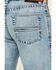 Image #4 - Ariat Men's M4 Corona Marston Light Wash Relaxed Straight Rigid Jeans, Light Wash, hi-res