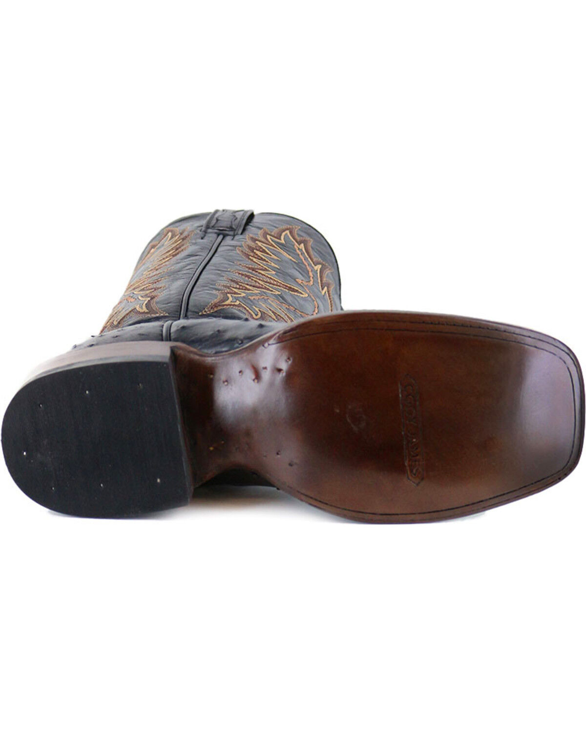 Image #5 - Cody James Men's Full Quill Ostrich Exotic Boots - Wide Square Toe , , hi-res