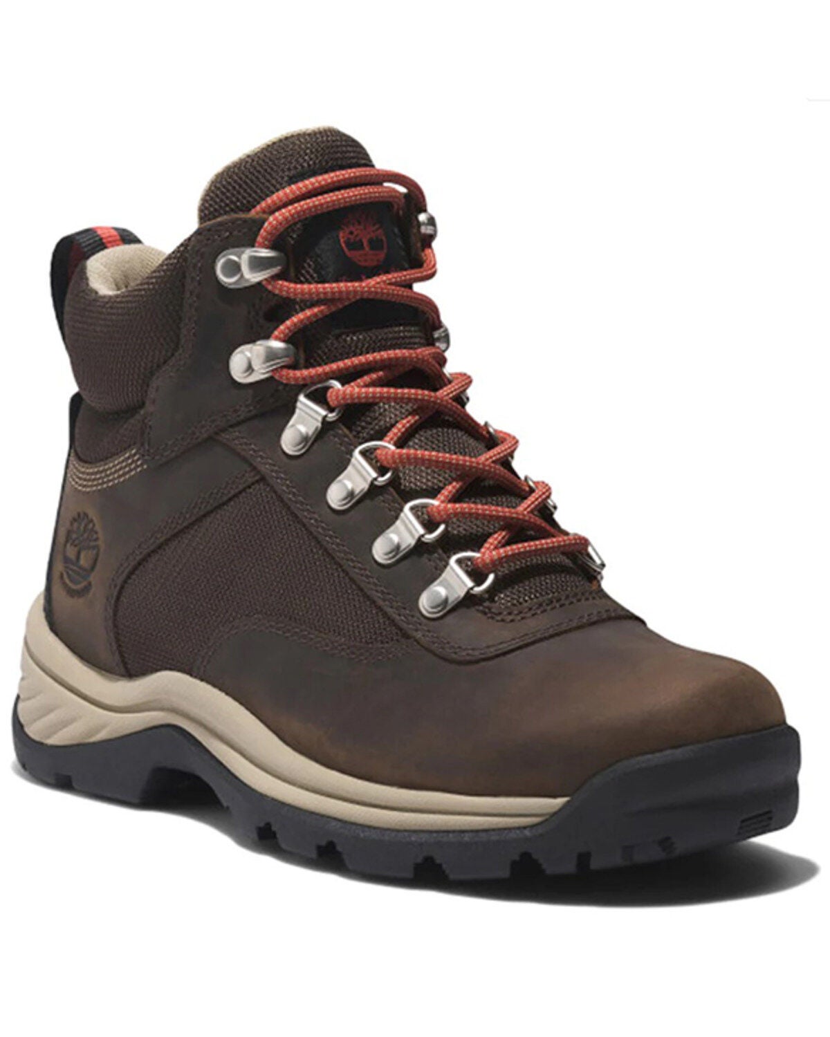 Timberland Pro Women's White Ledge Waterproof Hiking Boots - Soft Toe, Chocolate, hi-res