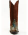 Image #4 - Idyllwind Women's Leap Snake Suede Leather Western Boots - Snip Toe, Brown, hi-res