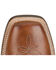 Image #6 - Tony Lama Women's Helena Western Boots - Broad Square Toe, Cognac, hi-res