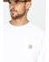 Image #5 - Carhartt Men's Workwear Long-Sleeve Pocket T-Shirt - Big, White, hi-res