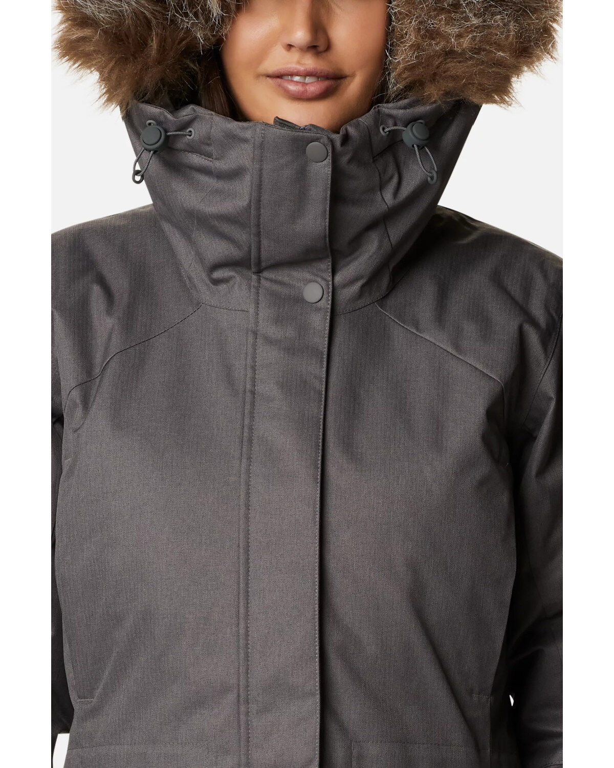Image #4 - Columbia Women's Grey Juniper Ridge Omni-Heat Infinity Down Parka, Grey, hi-res