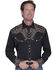 Image #1 - Scully Embroidered Scroll Western Shirt - Big Sizes (3XL and 4XL), , hi-res