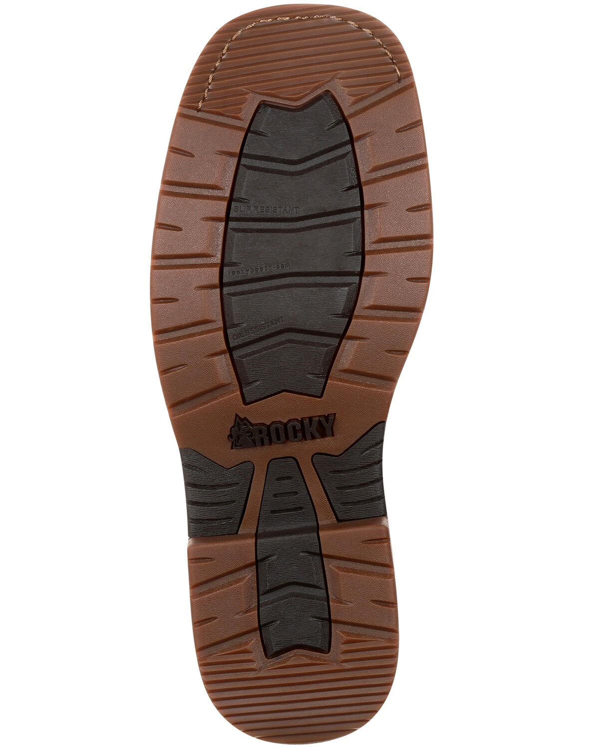 Image #7 - Rocky Men's Iron Skull Waterproof Western Boots - Composite Toe, Chestnut, hi-res