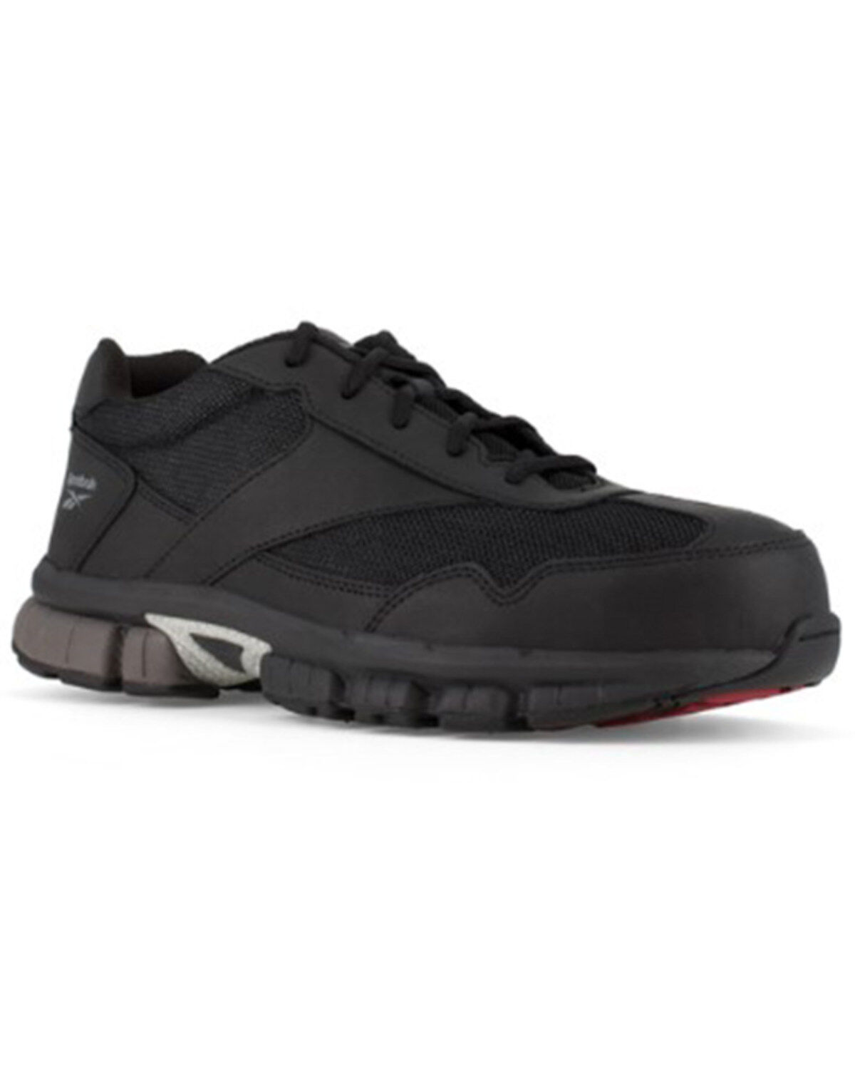 black trainer work shoes