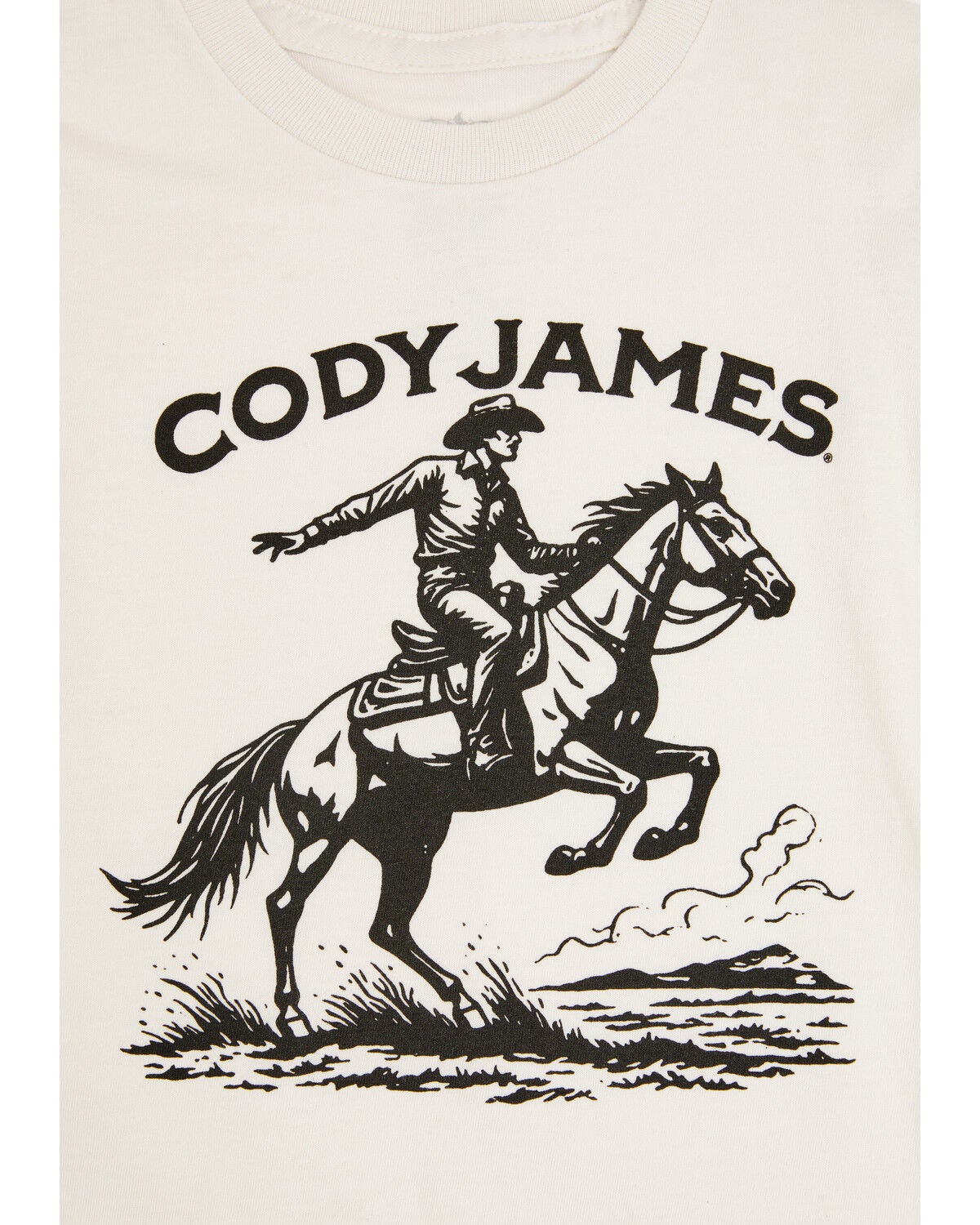 Cody James Toddler Boys' Only Rider Short Sleeve Graphic T-Shirt, Cream, hi-res