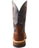Twisted X Men's Waterproof CellStretch Western Work Boots - Soft Toe, Brown, hi-res
