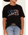Image #3 - Cody James Boys' Americana Logo Short Sleeve Graphic T-Shirt, Black, hi-res