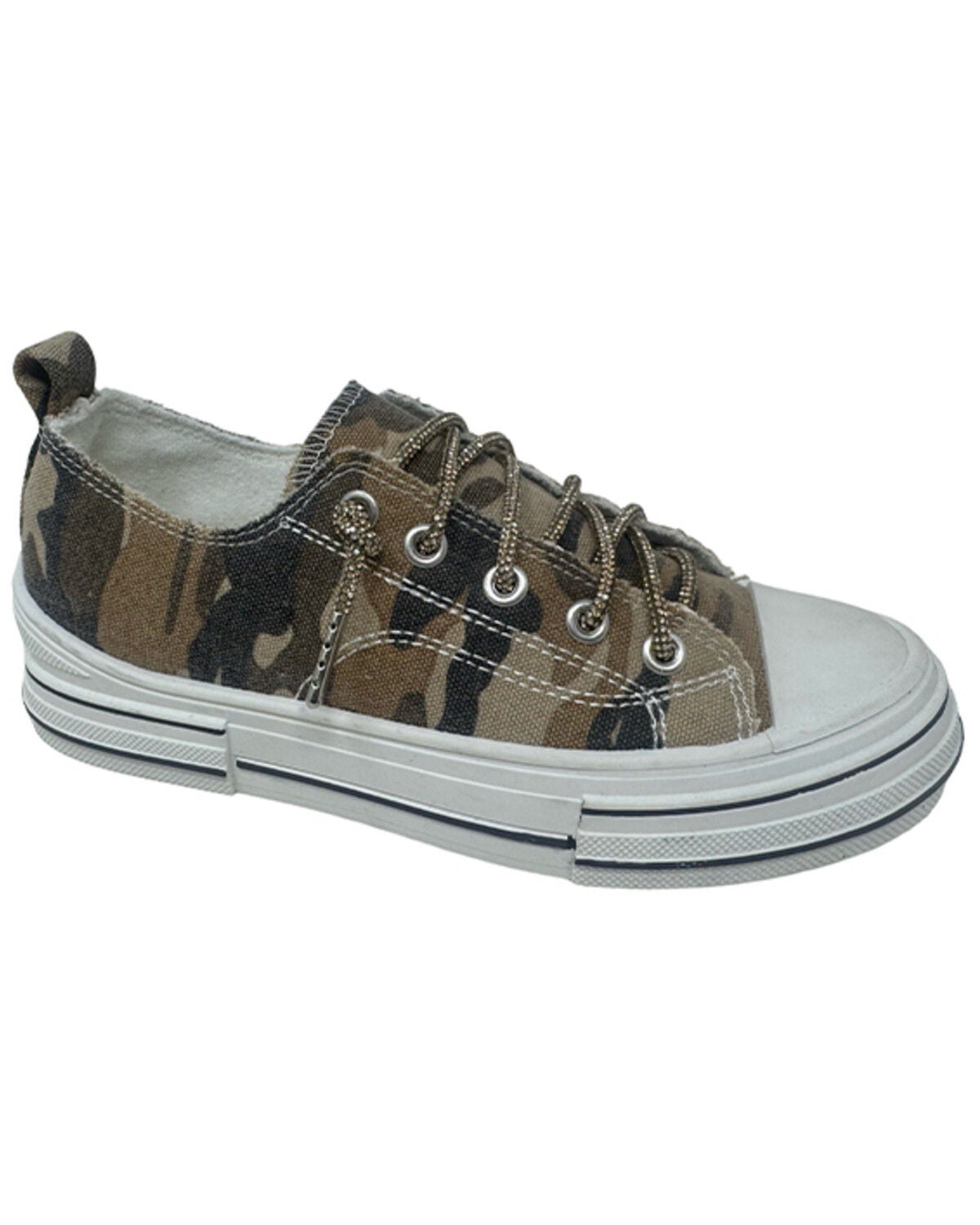 Very G Women's Aman Camo Sneakers, Sand, hi-res