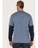 Hawx Men's Layered Pocket Twofer Sleeve Work T-Shirt , Light Blue, hi-res
