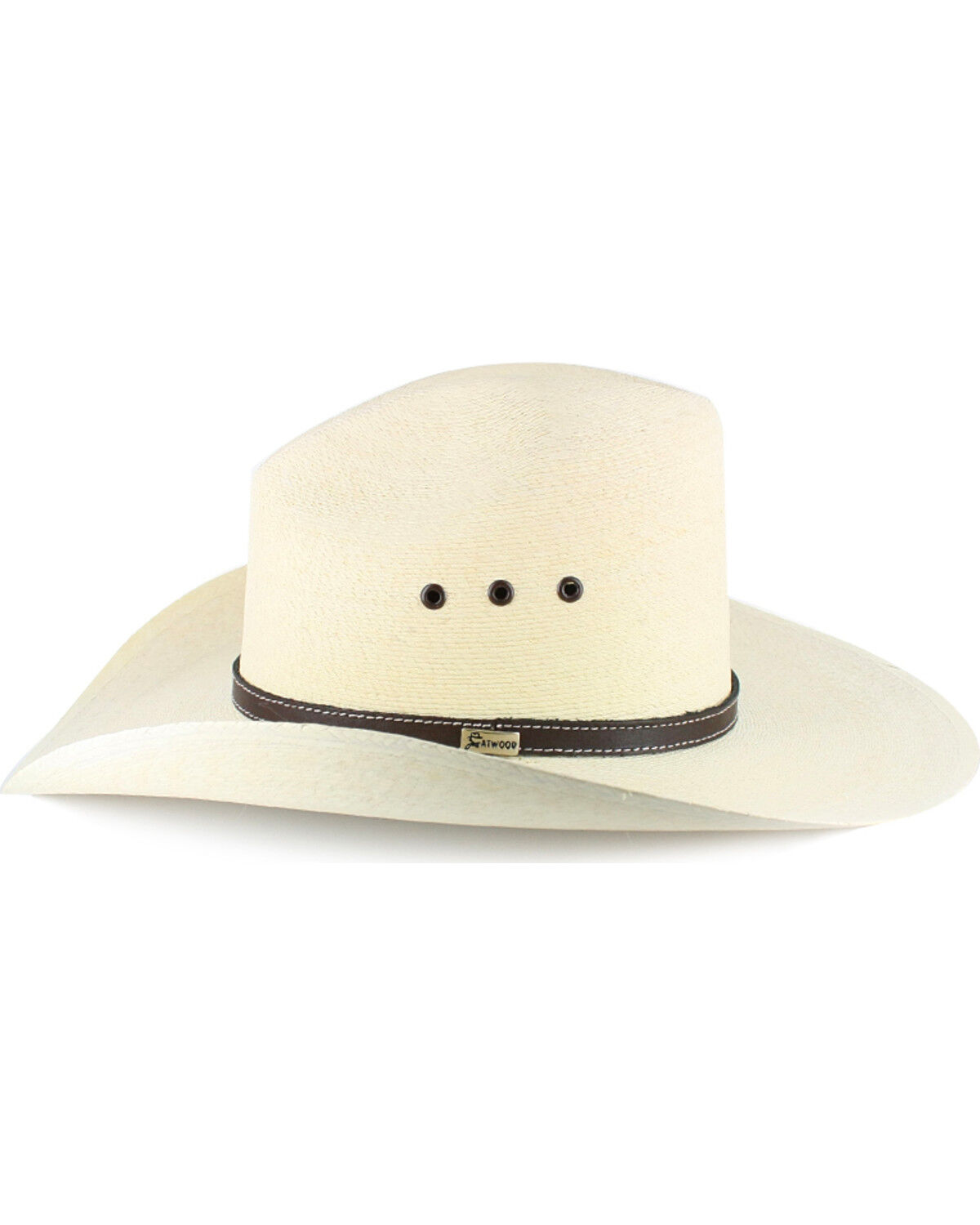 Image #4 - Atwood Men's Gus 7X Straw Cowboy Hat, , hi-res