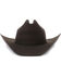 Image #2 - George Strait by Resistol Logan 6X Felt Hat, Charcoal, hi-res