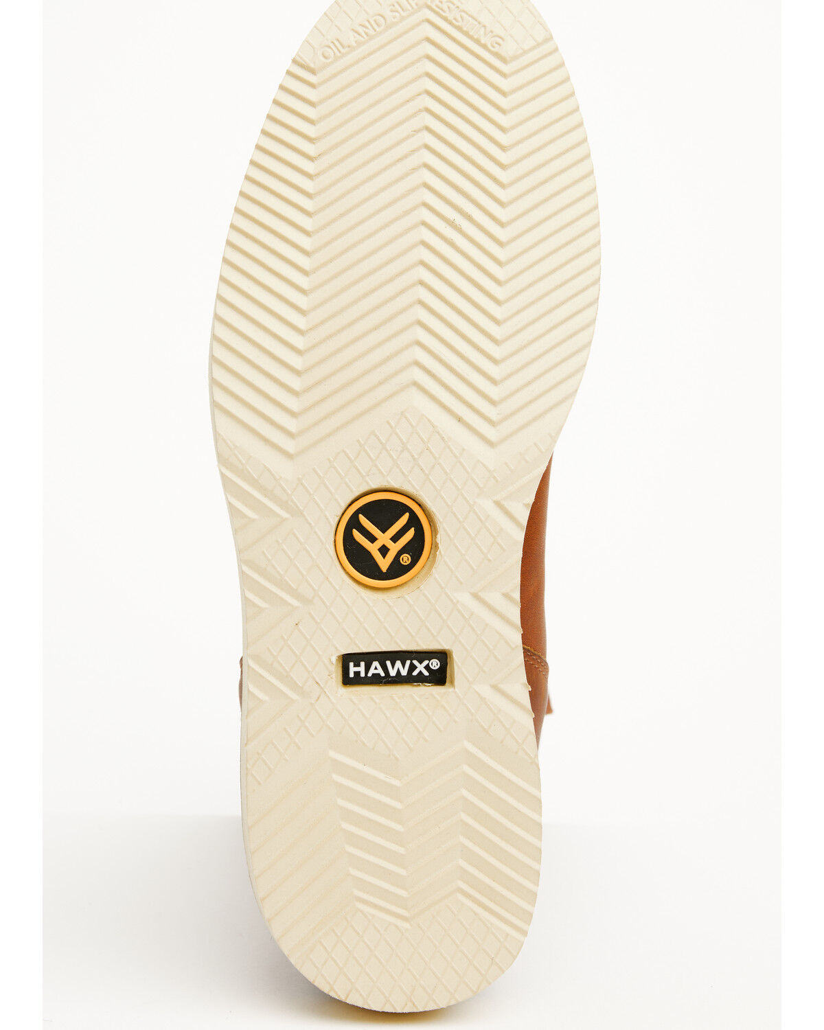 Image #7 - Hawx Men's Pull-On Barnyard Leather Work Boots - Soft Toe, Tan, hi-res