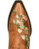Macie Bean Women's Rose Garden Western Boots - Snip Toe, Honey, hi-res